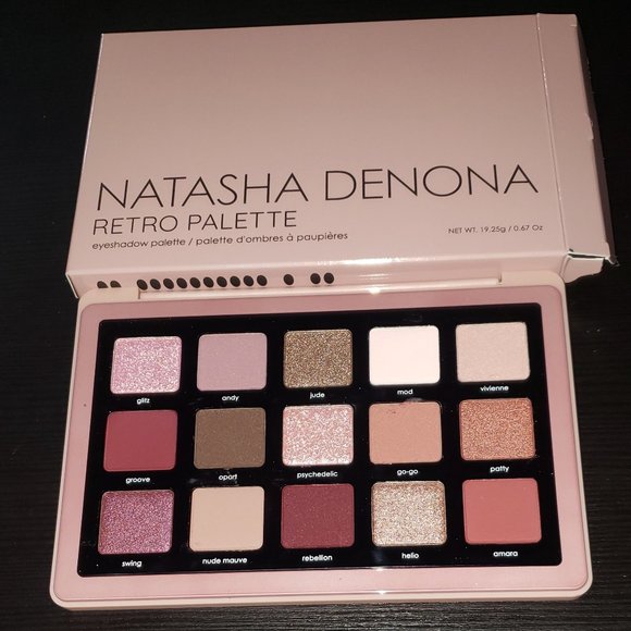 NATASHA DENONA ENCHANTING RETRO EYES PALETTE $80 - Picture 1 of 14